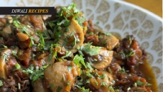 Sindhi Daag Mein Mushrooms